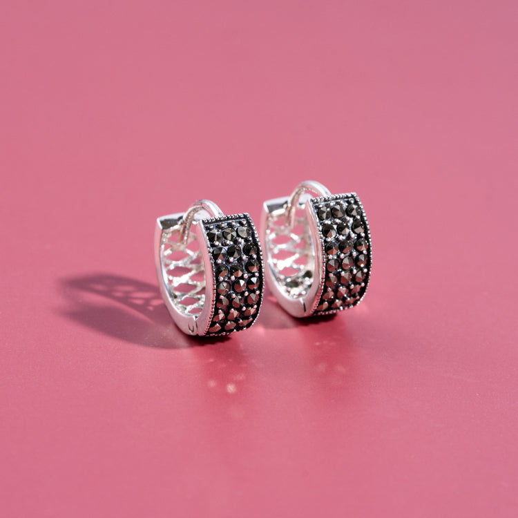 Gothic Matrix Hoops