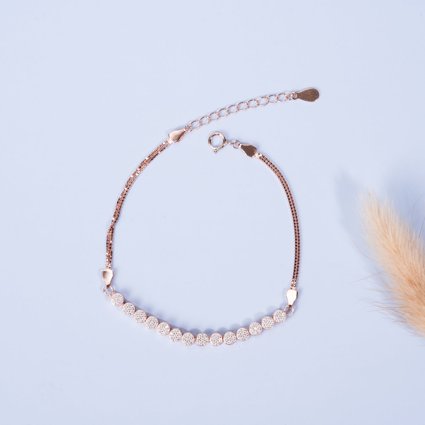 Luminous Cascade Bracelet