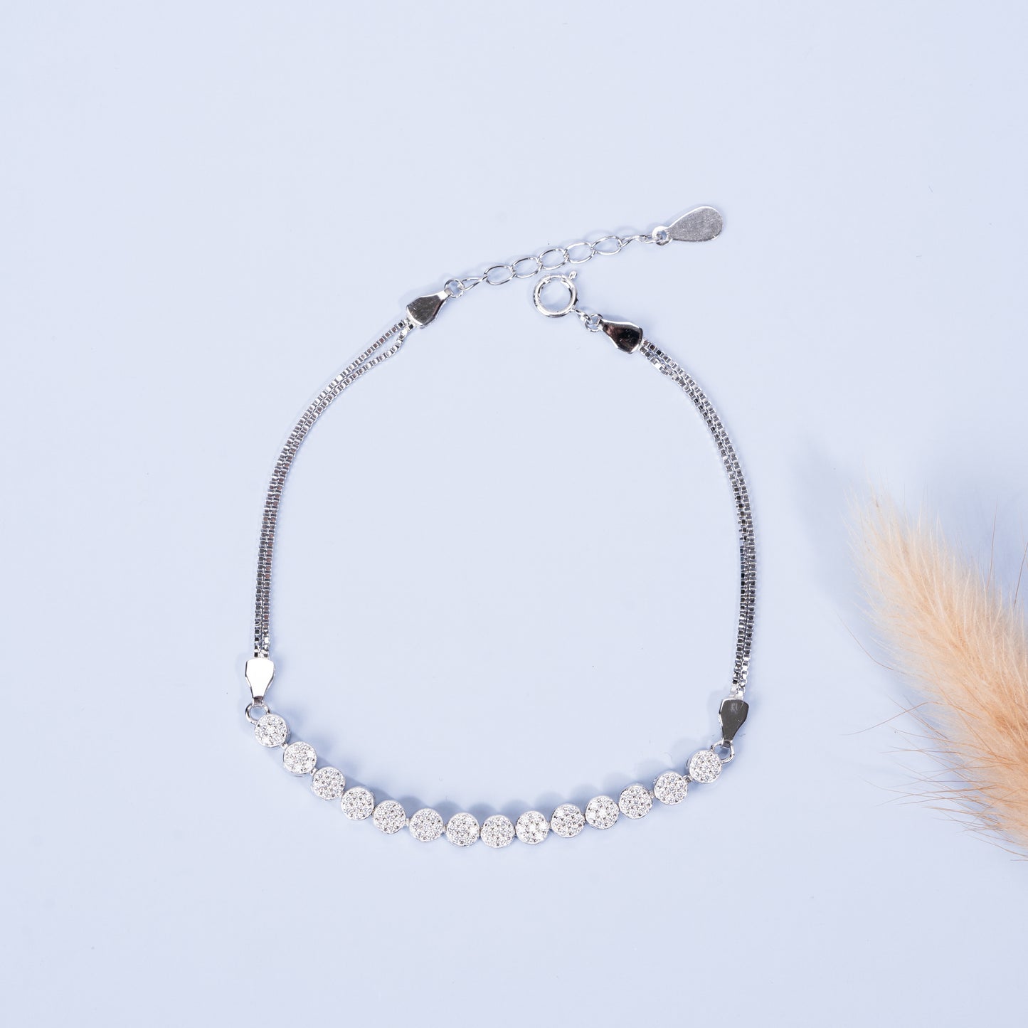 Luminous Cascade Bracelet