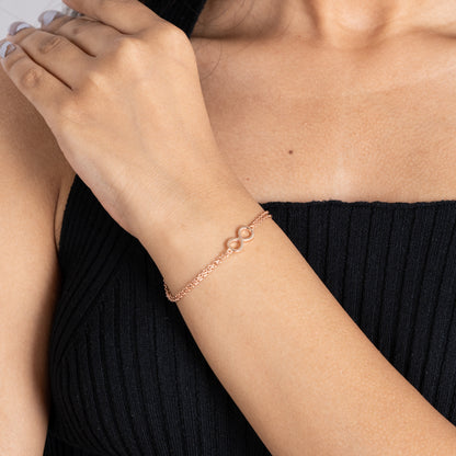 Everlasting Hope Silver Bracelet