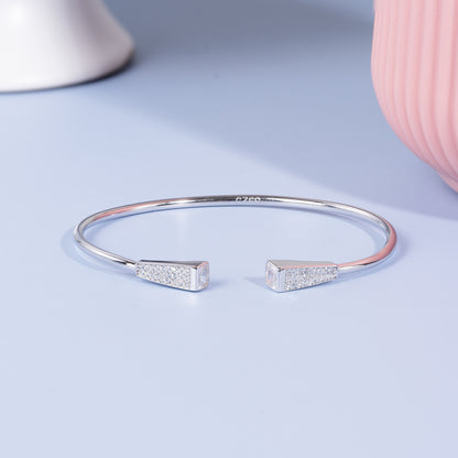 Sleek Edge Bangle