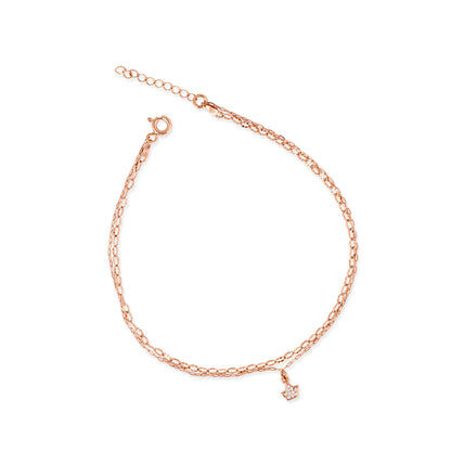 Crownlet Chain Anklet