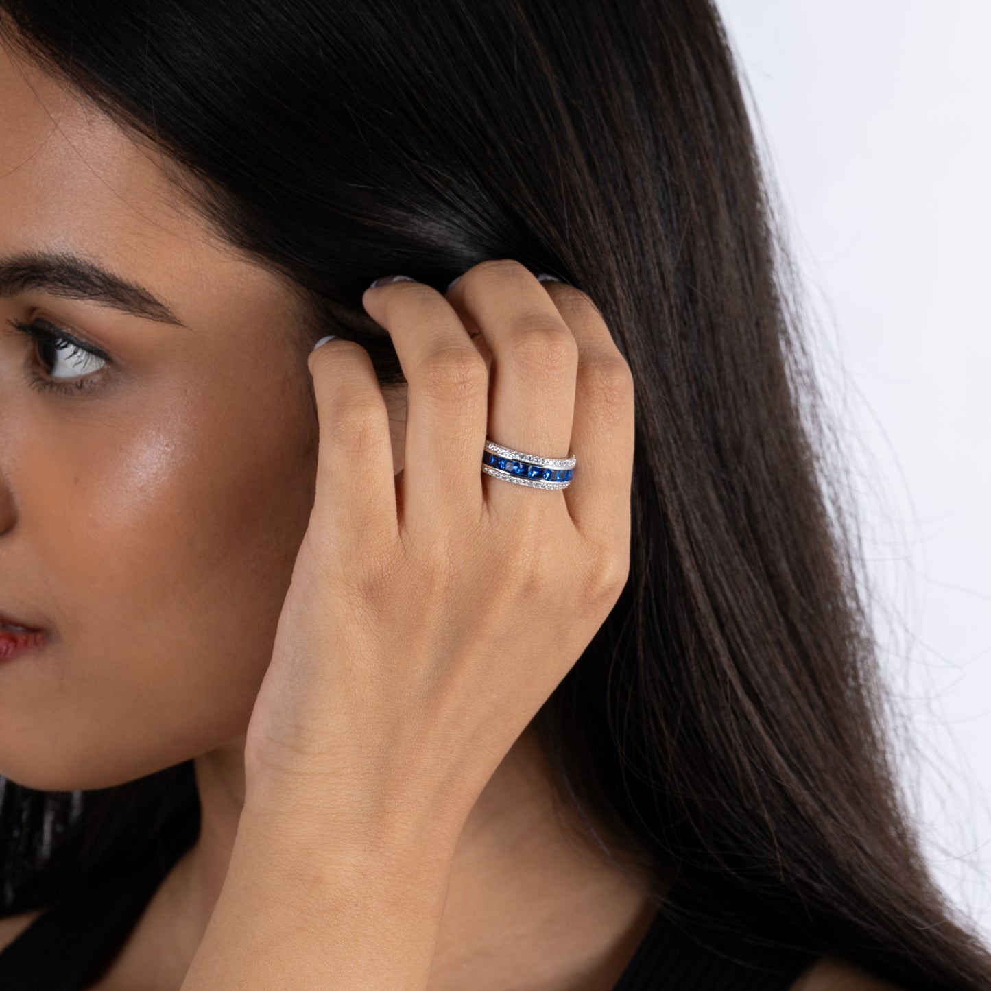 Indigo Glow Ring