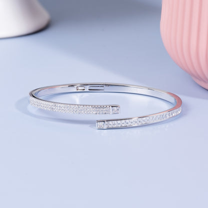 Luxe Open Bangle Bracelet