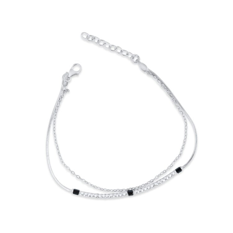 Obsidian Trail Bracelet