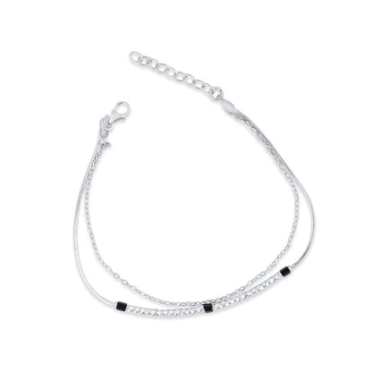 Obsidian Trail Bracelet