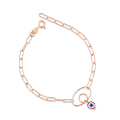 Interwoven Eye Bracelet