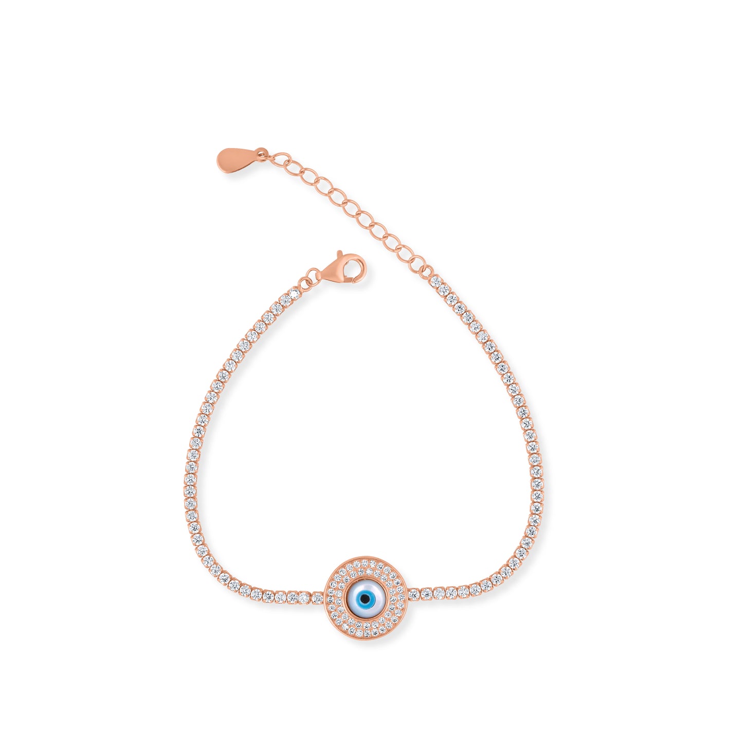 Silver Radiant Gaze Bracelet