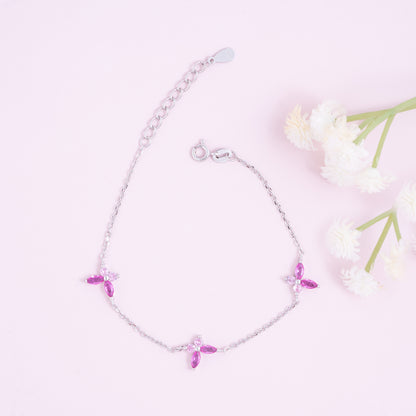 Rosy Bloom Bracelet