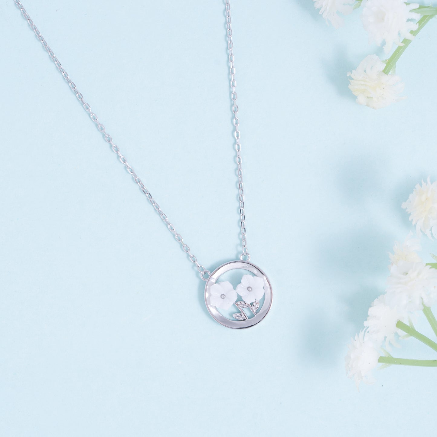 Floral Serenity Pendant