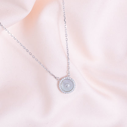 Halo Essence Silver Pendant