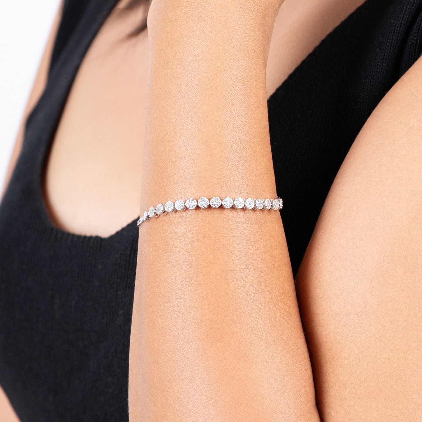 Luminous Cascade Bracelet