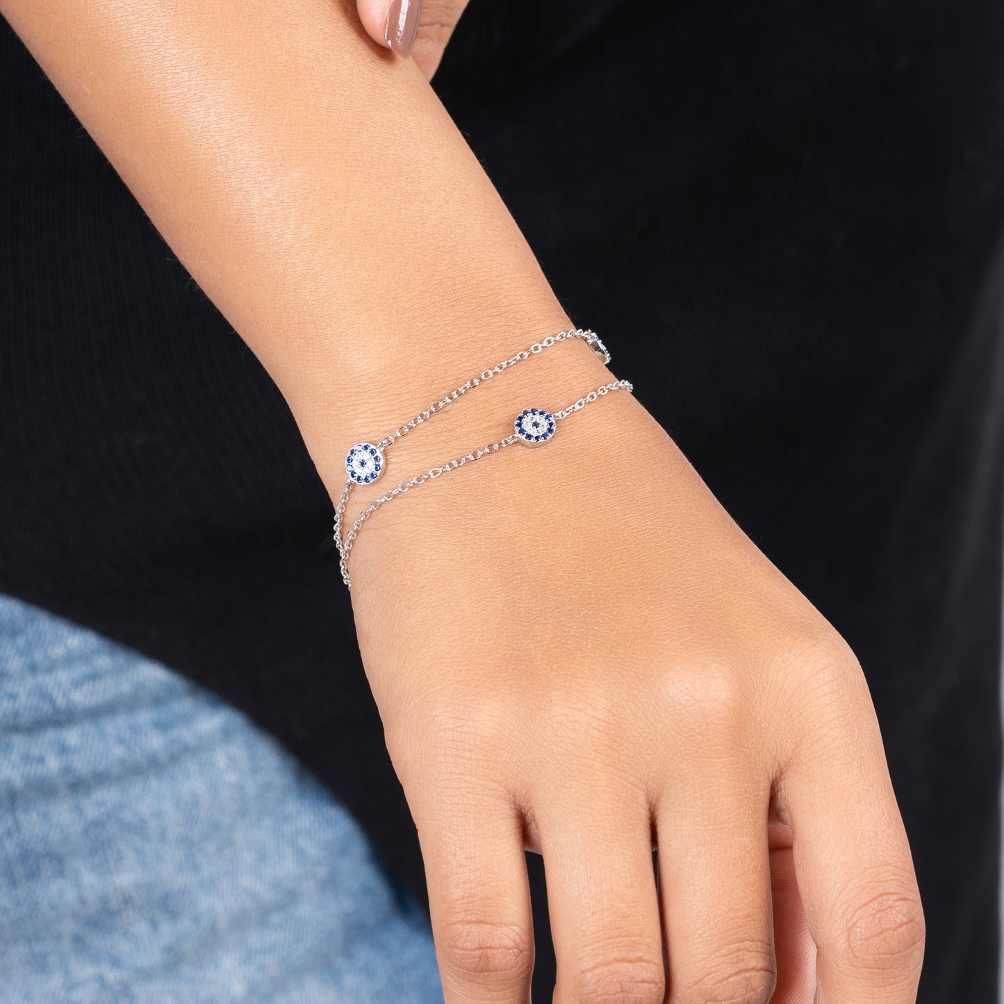 Evil Eye Orbit Bracelet