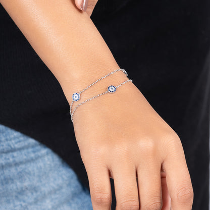Evil Eye Orbit Bracelet