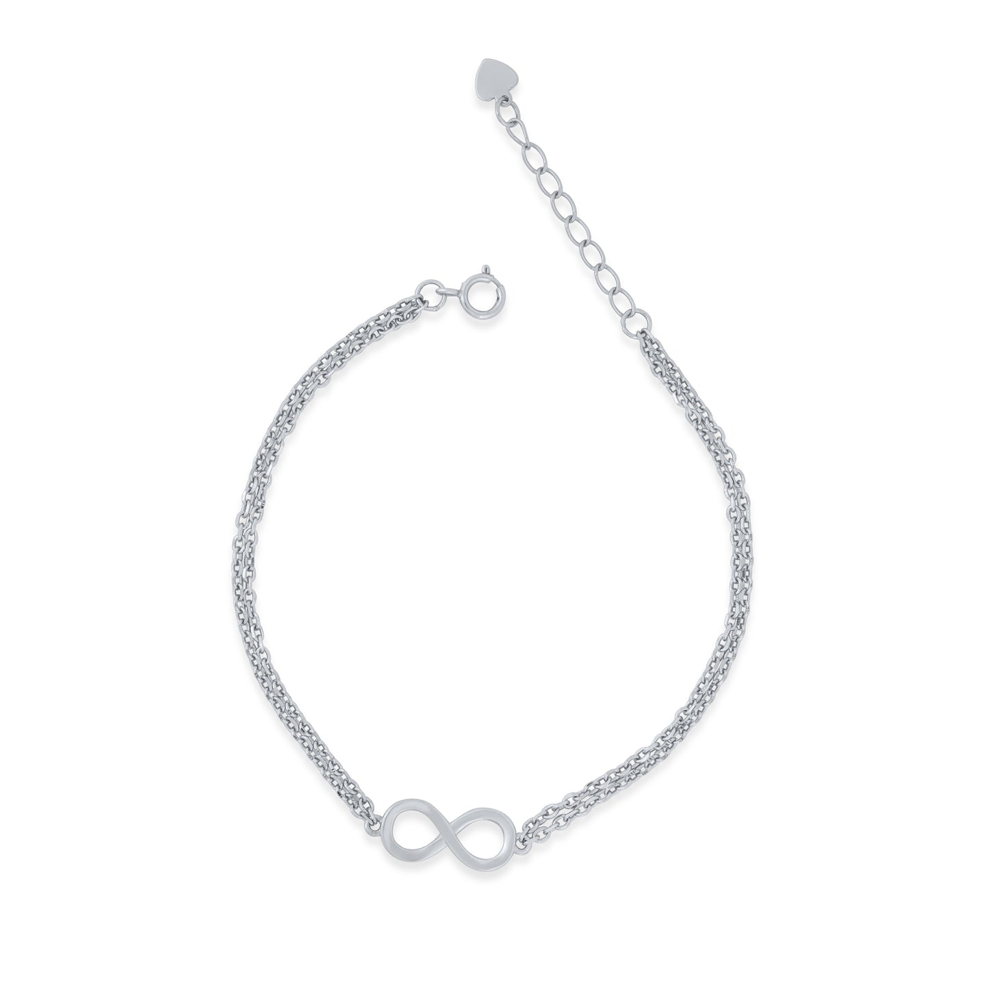 Everlasting Hope Silver Bracelet