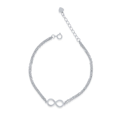 Everlasting Hope Silver Bracelet