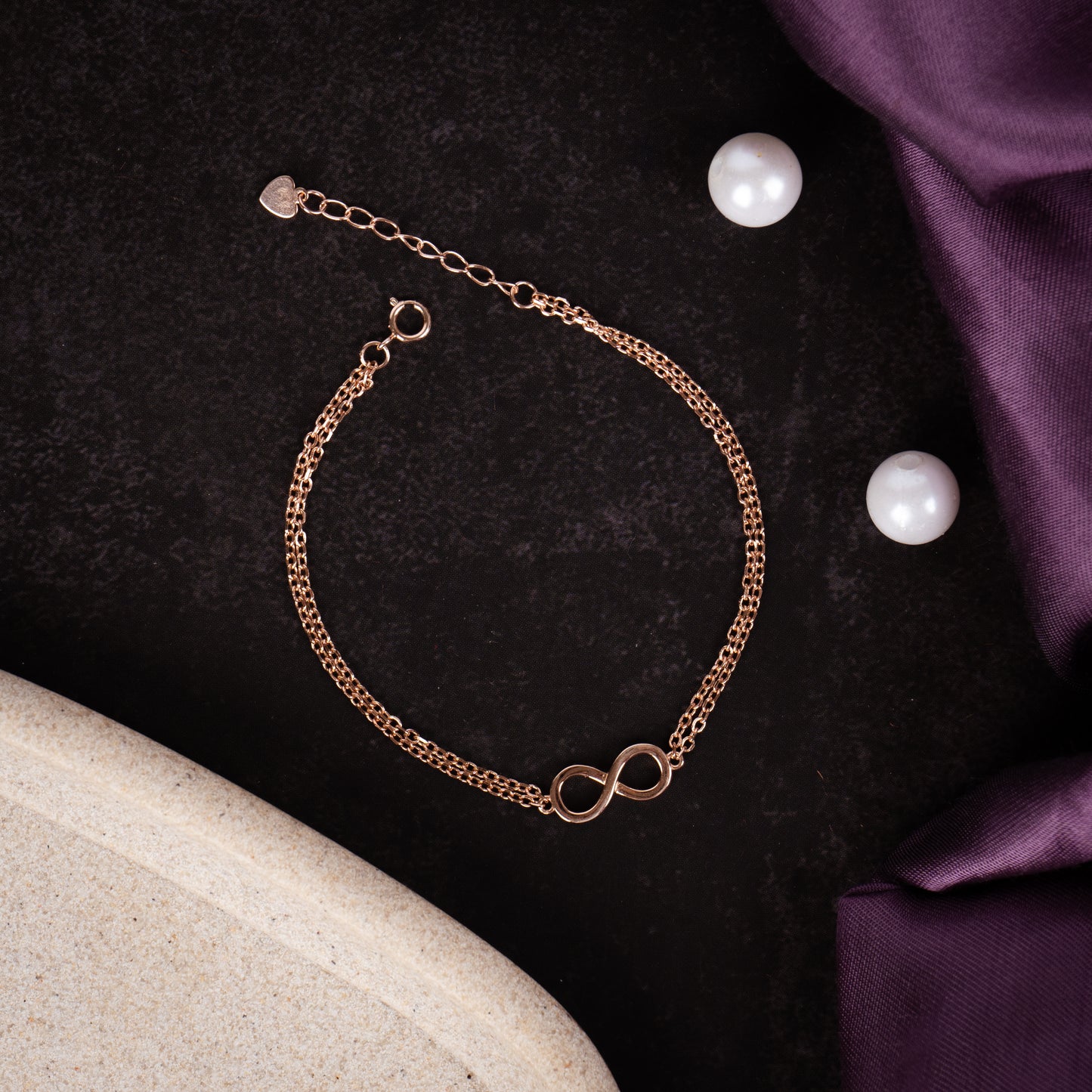 Everlasting Hope Silver Bracelet