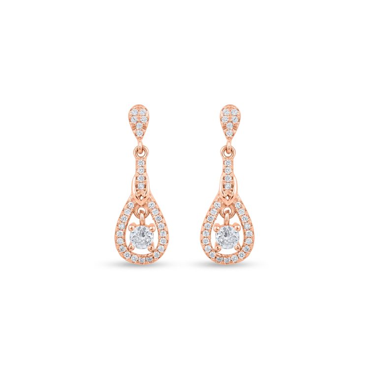 Glistening Cascade Earrings