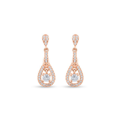Glistening Cascade Earrings