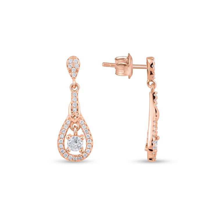 Glistening Cascade Earrings