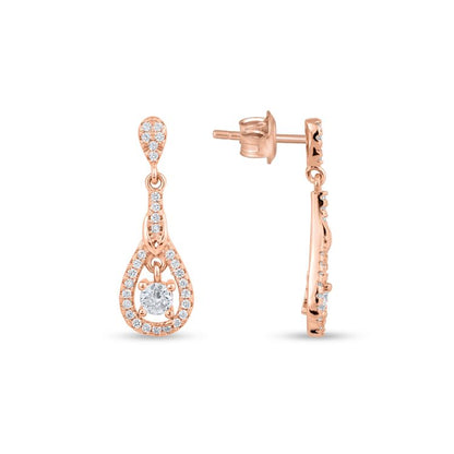 Glistening Cascade Earrings