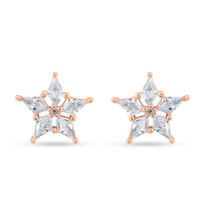Starfall Rose Studs