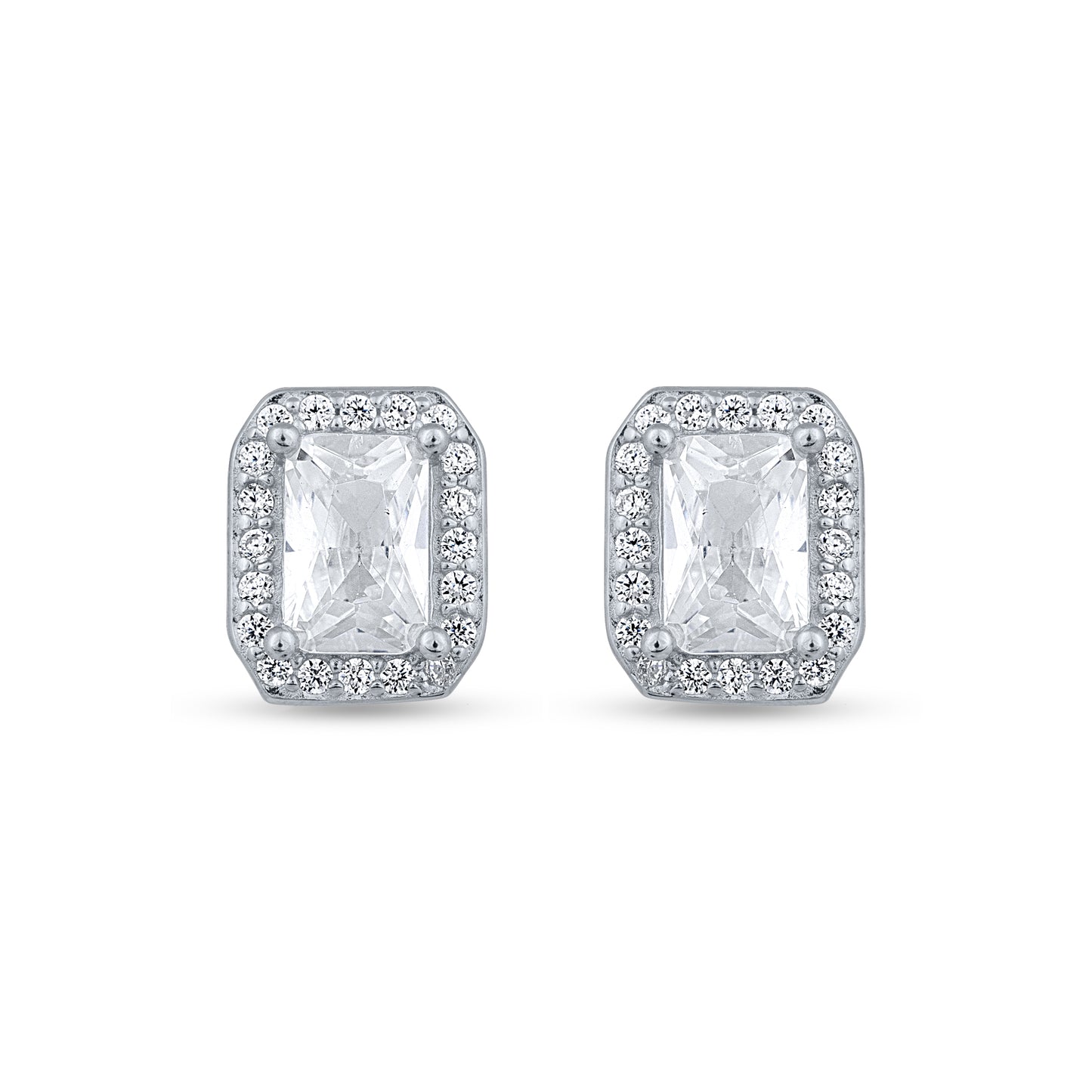 Sparkle Frame Earrings