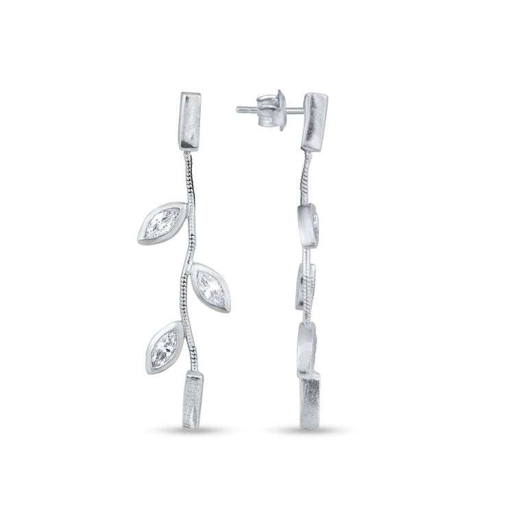 Glitterleaf Trail Earrings