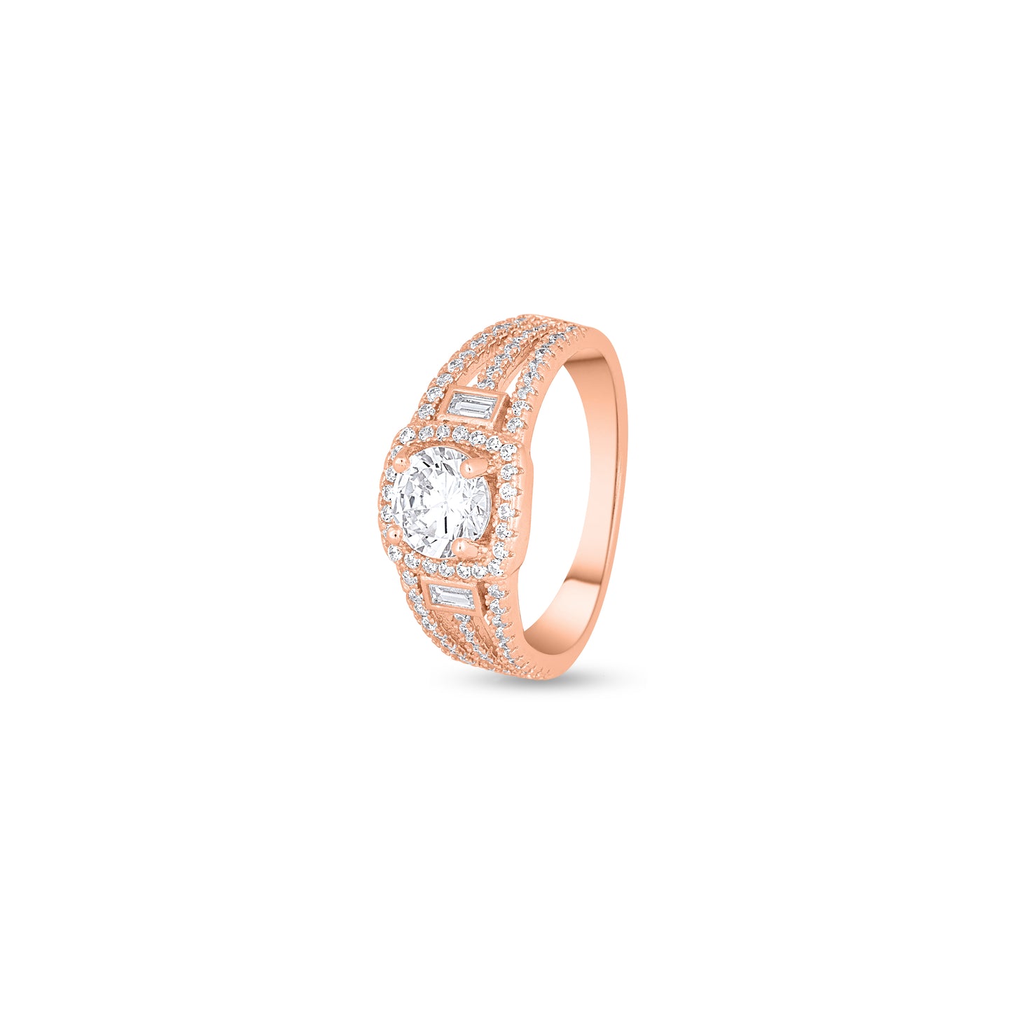 Glittering Crest Ring