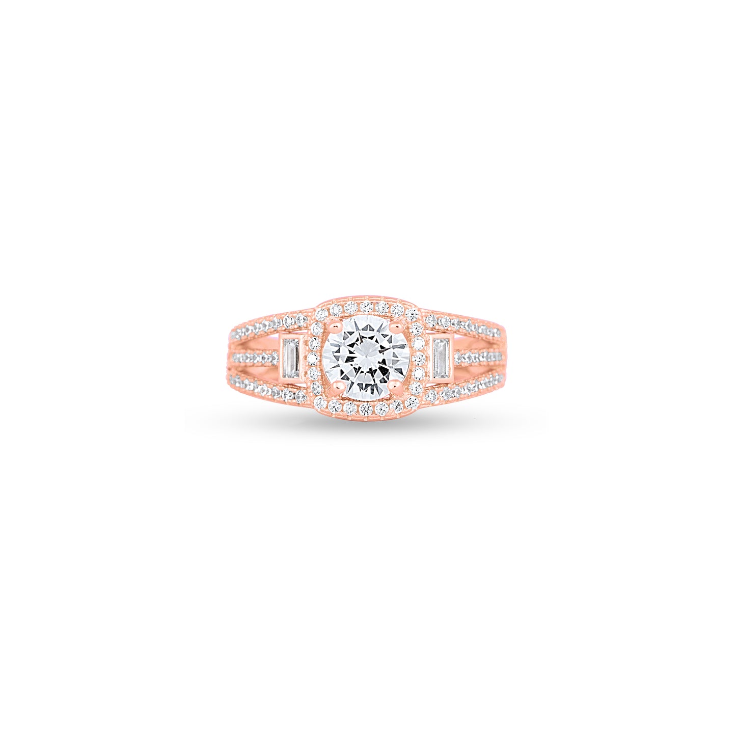 Glittering Crest Ring