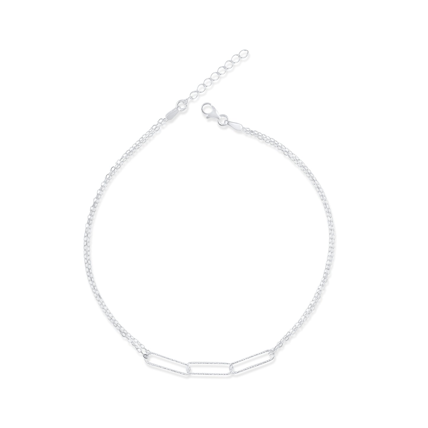 Linked Elegance Anklet