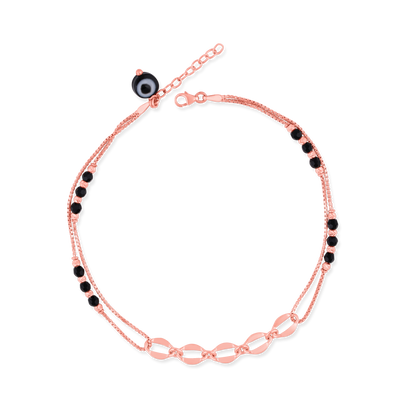 Evil Eye Link Anklet