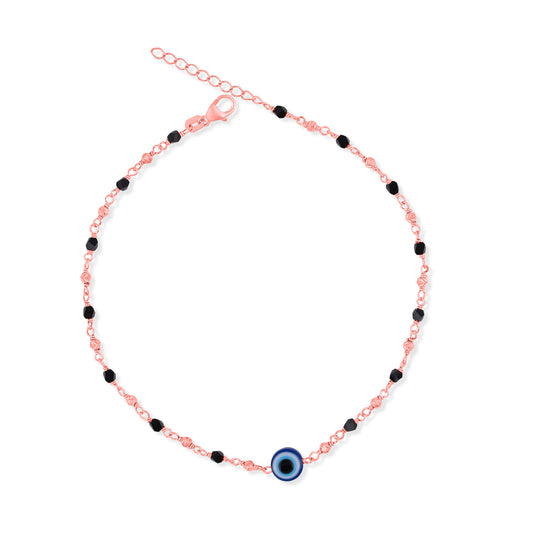 Rose Eye Charm Anklet