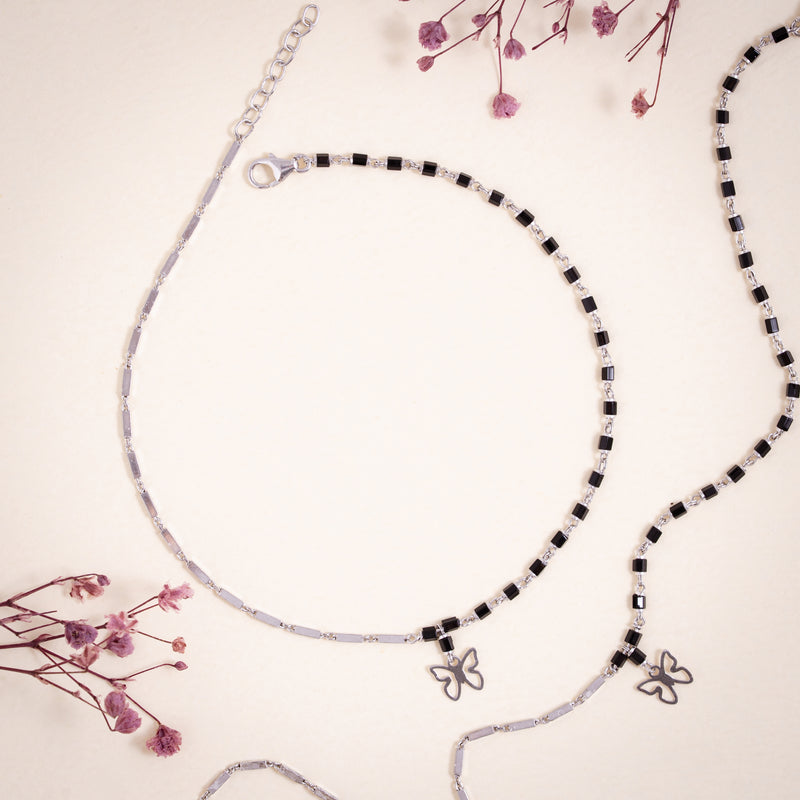 Butterfly Charm Anklet