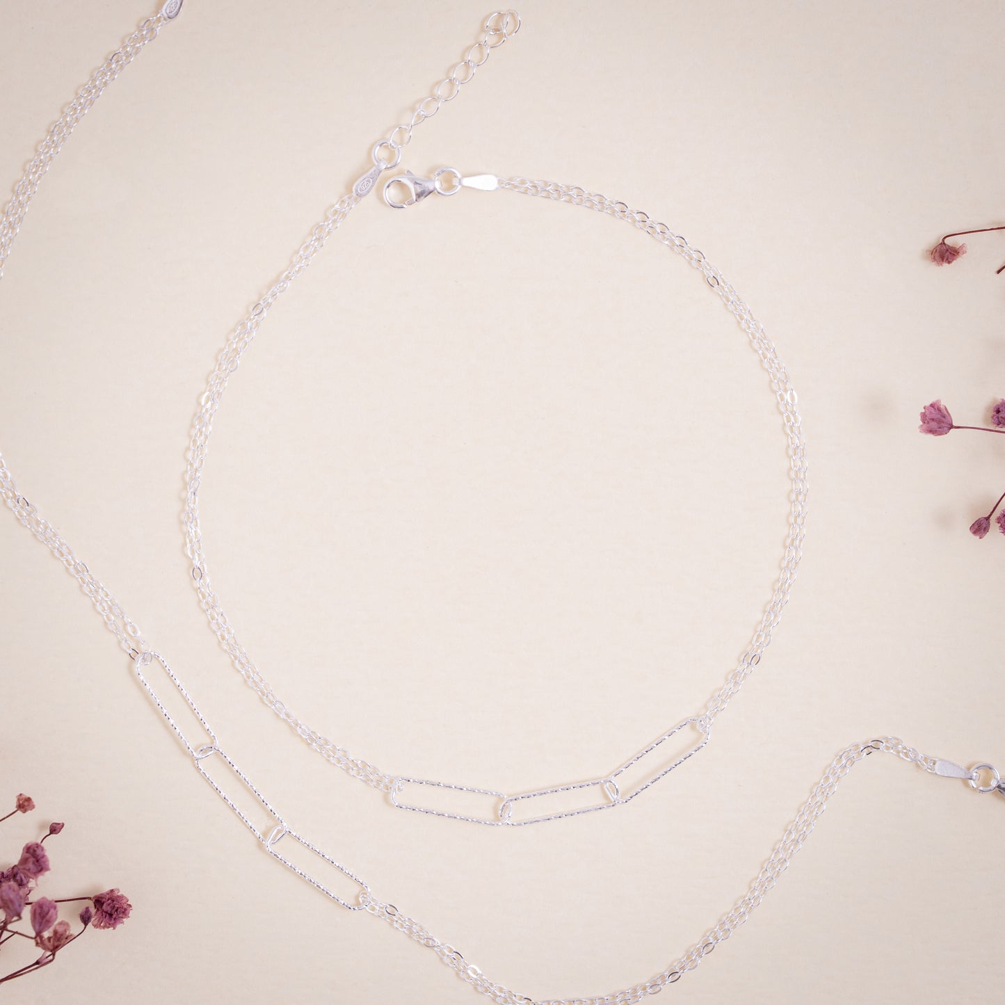 Linked Elegance Anklet