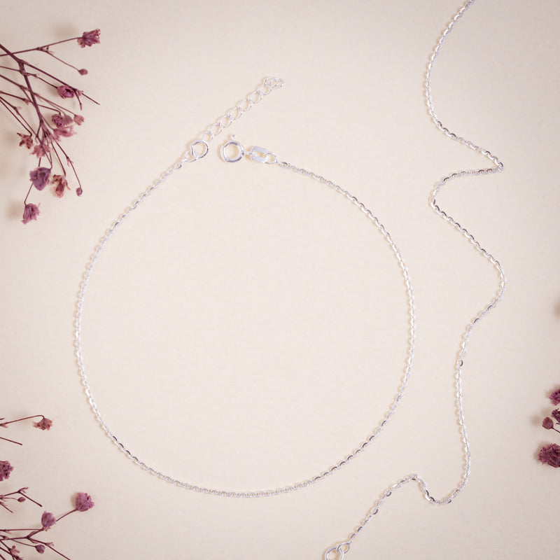 Silver Grace Anklet