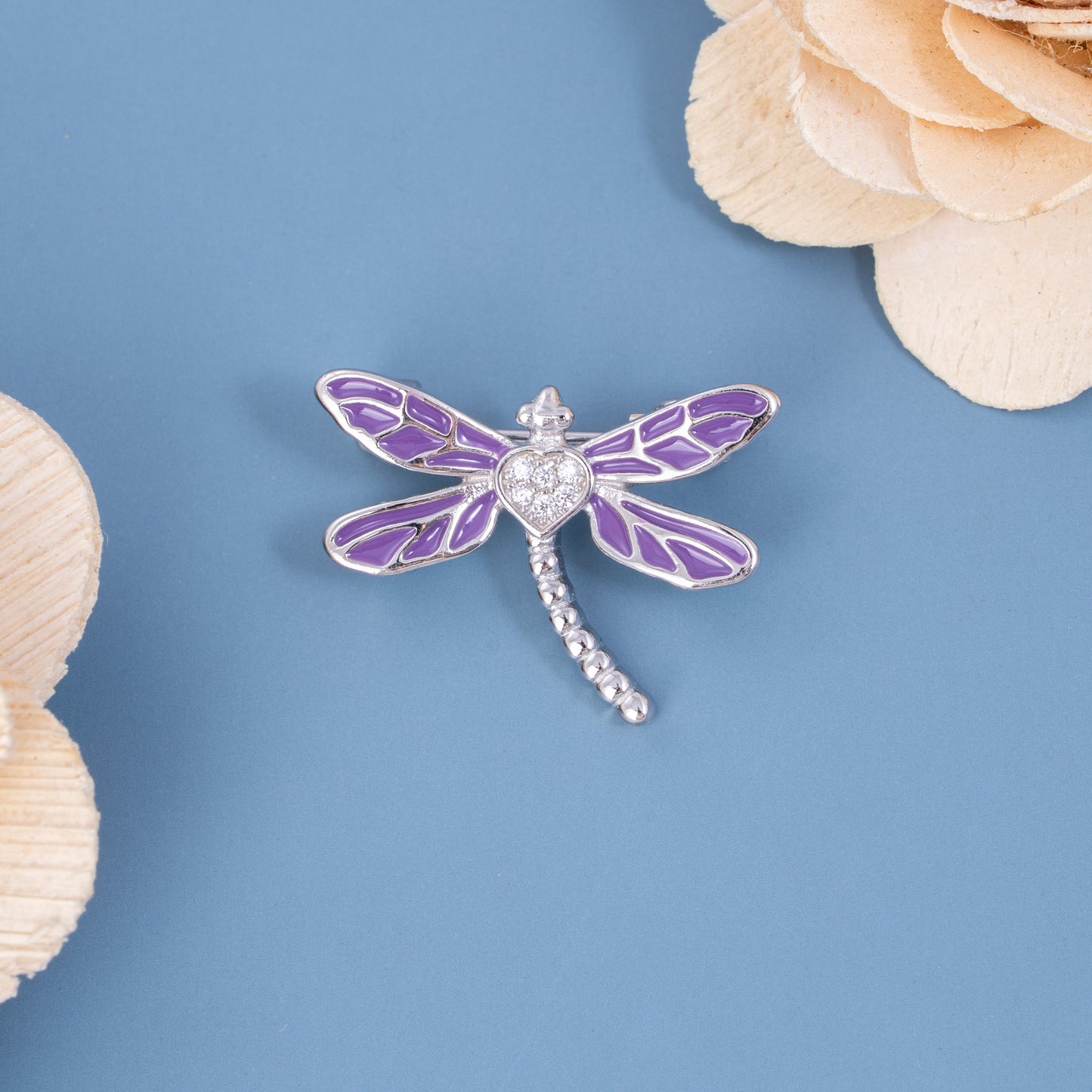 Velour Flutter Brooch