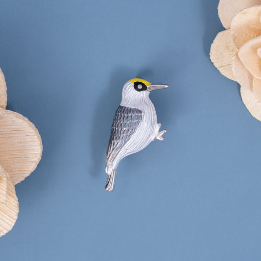 Petaline Finch Brooch
