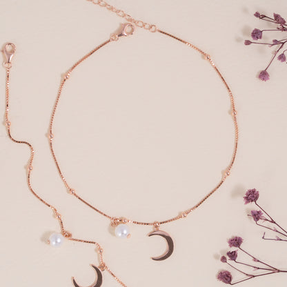 Moonpearl Anklet