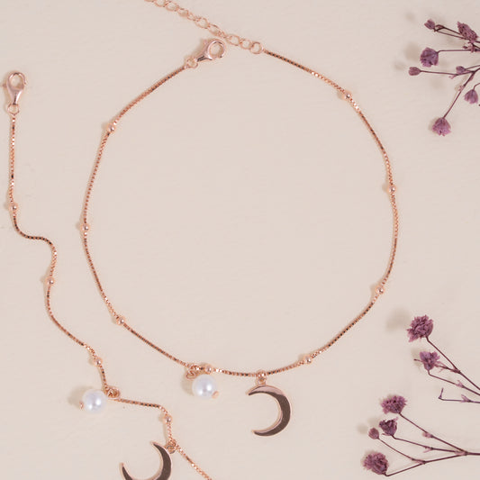 Moonpearl Anklet