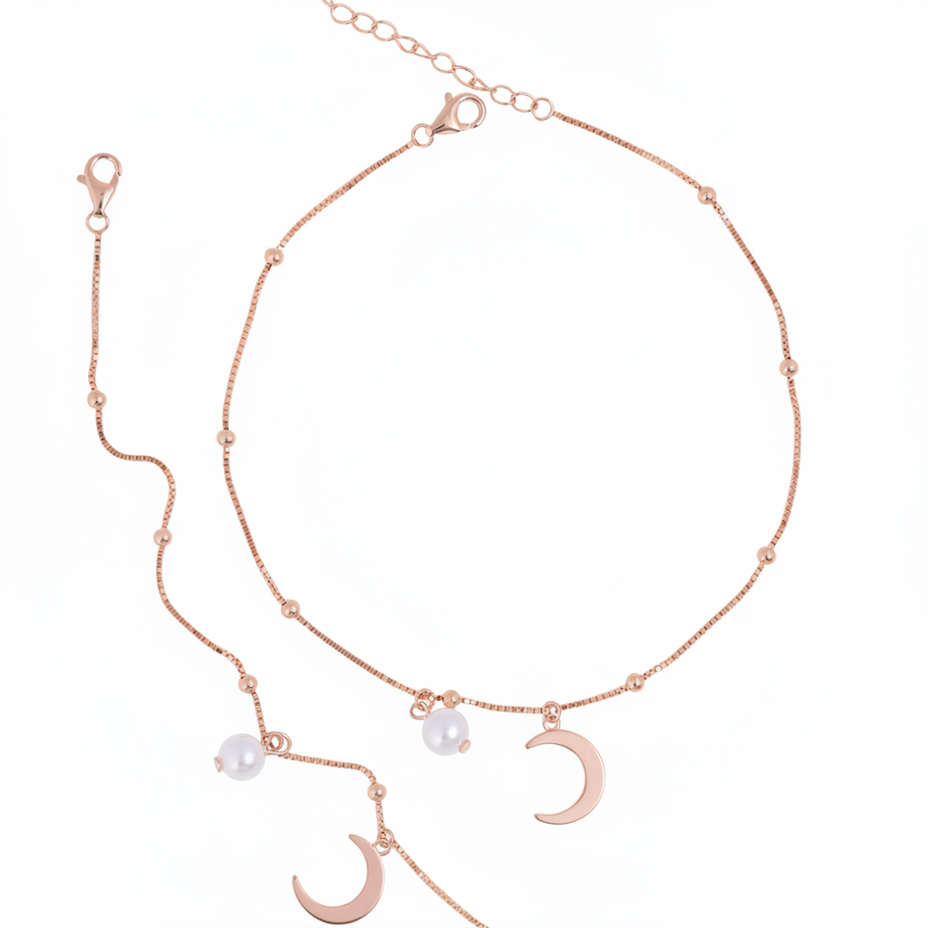 Moonpearl Anklet
