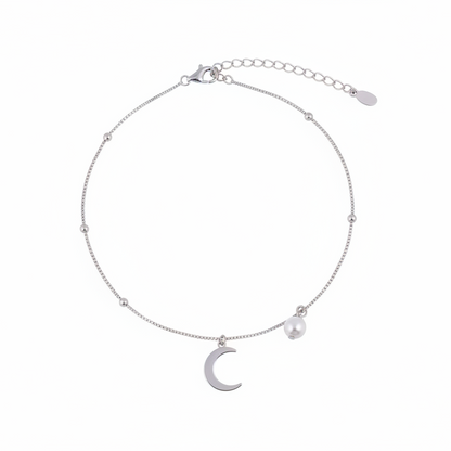 Pearl Moon Whisper Anklet