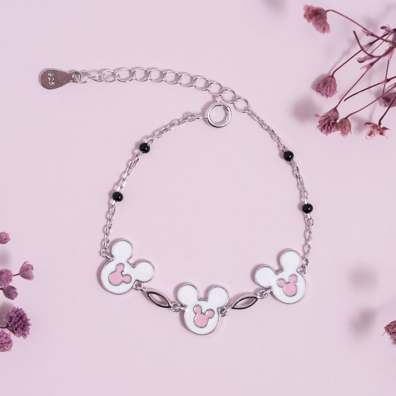 Playful Charm Silver Bracelet