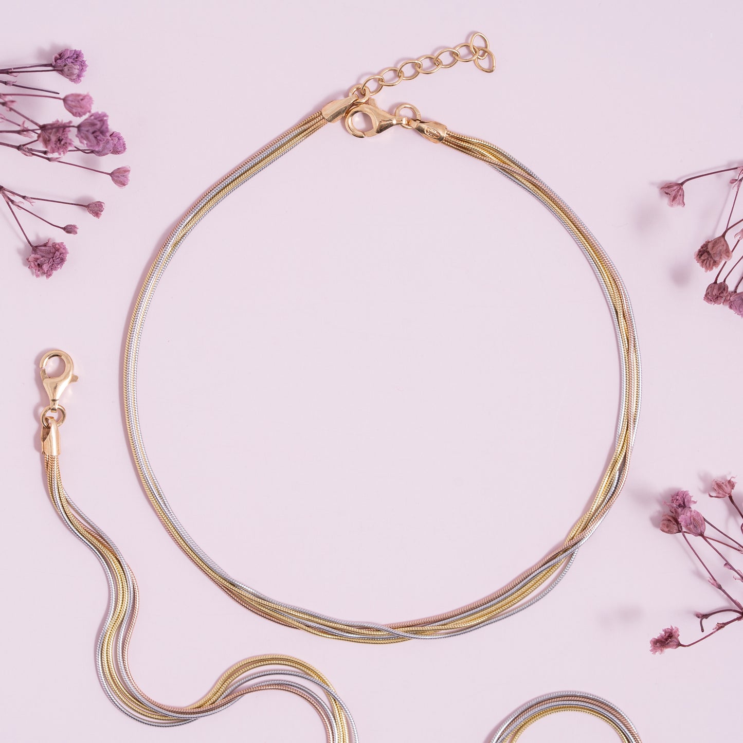 Trio Harmony Anklet