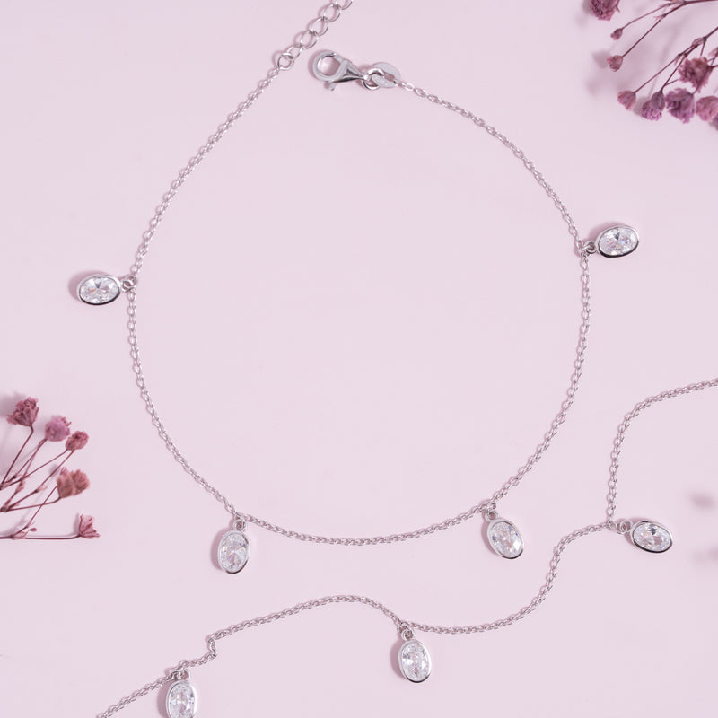Twinkle Droplet Anklet