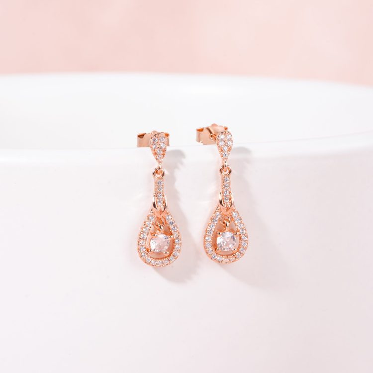 Glistening Cascade Earrings