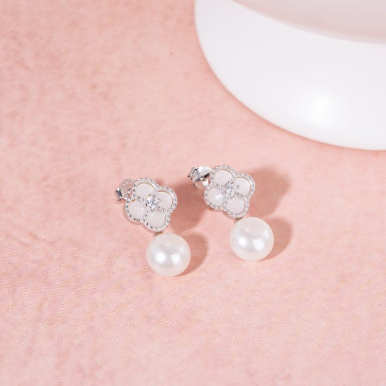 Pearl Bloom Earrings