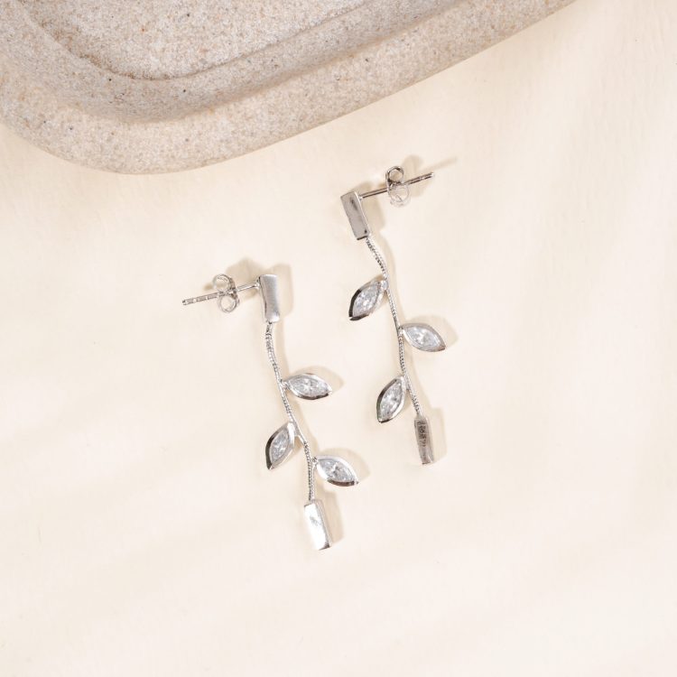 Glitterleaf Trail Earrings