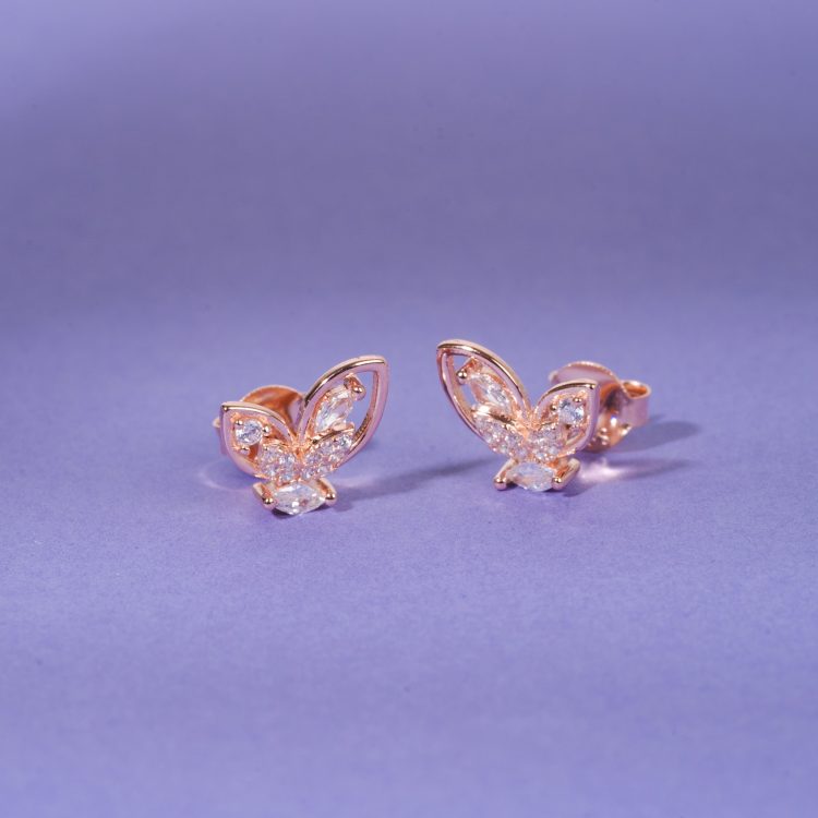 Butterfly Ballet Studs