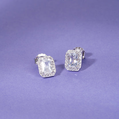 Sparkle Frame Earrings